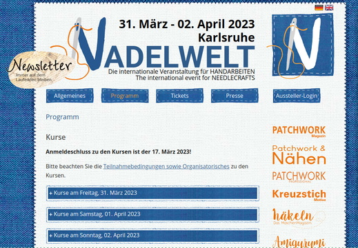 Nadelwelt Karlsruhe 2023