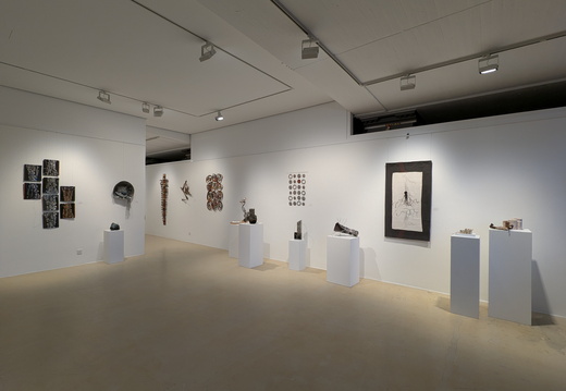 Rechte Seite der Ausstellung