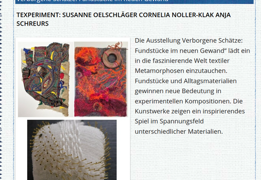 Ausstellung Verborgene Schätze: Fundstücke im neuen Gewand