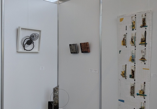 Kunstwerke der drei Künstlerinnen