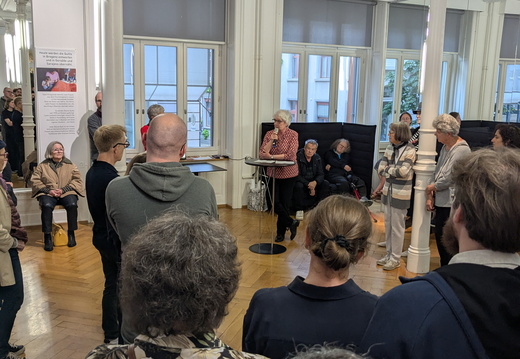 Vernissage Textilmuseum St. Gallen, Schweiz