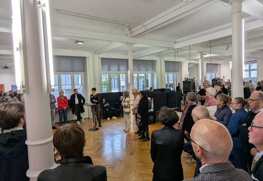 Vernissage Textilmuseum St. Gallen, Schweiz