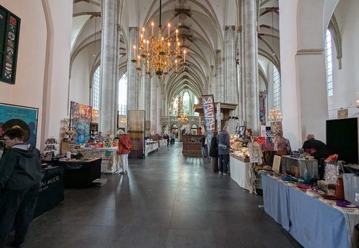Textielfestival inside Joriskerk